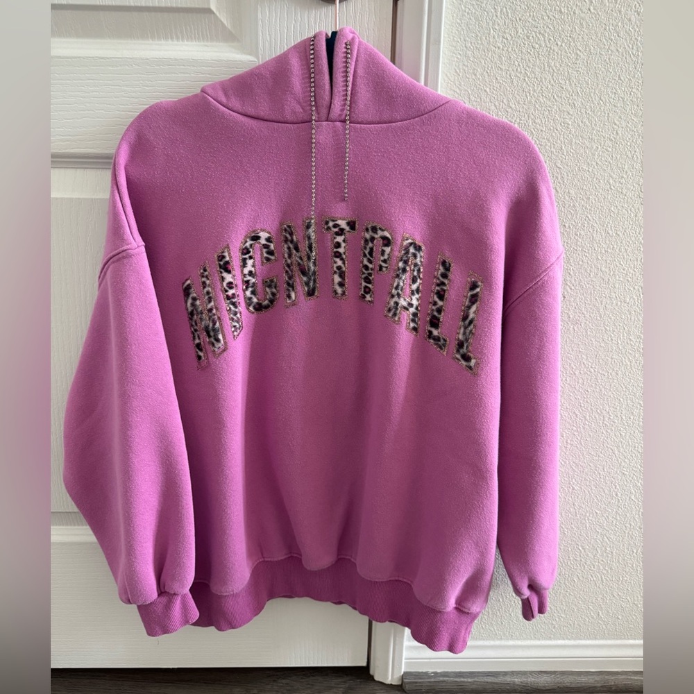 Pink Graphic Hoodie